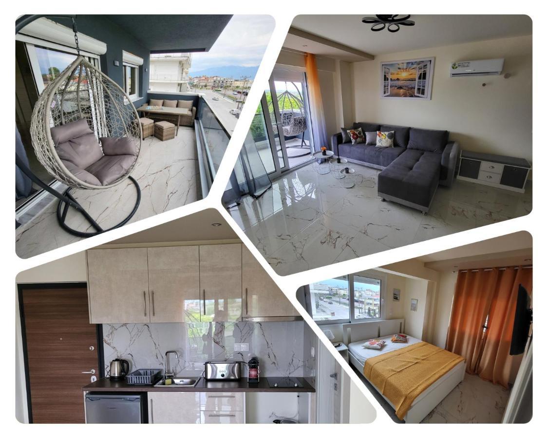 Luksuzni Apartman Harmonija Paralija Paralía Екстериор снимка
